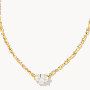 kendra scott cailin gold pendant necklace